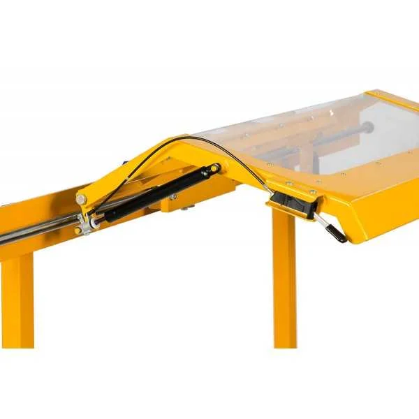 Safety guard for wood turning lathe - type TWOOD - Repar2