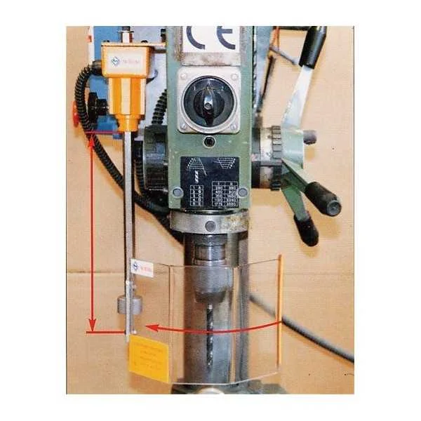 SAFETY GUARD FOR SPINDLE OF DRILLING MACHINE WITH OR WITHOUT MICROSWITCH - TYPE TR2 DS - Repar2