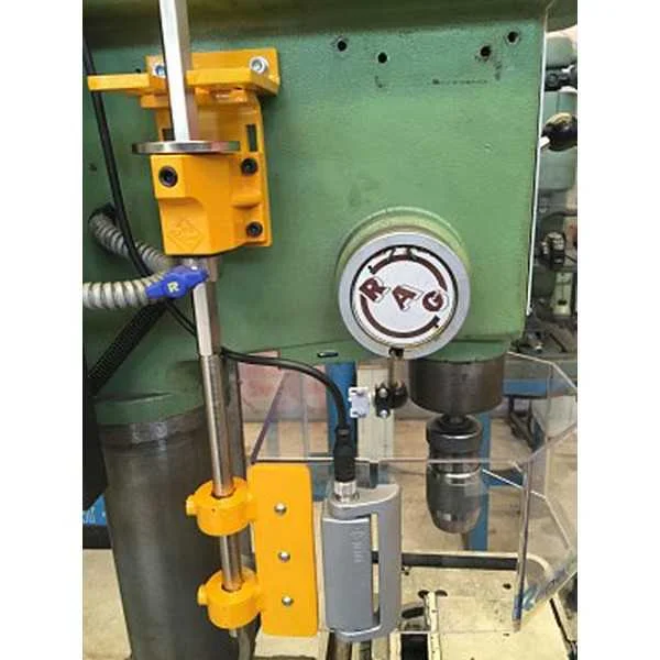 SAFETY GUARD IN POLYCARBONATE FOR SPINDLE OF DRILLING MACHINE WITH OR WITHOUT MICROSWITCH - TYPE TR [T2T] - Repar2