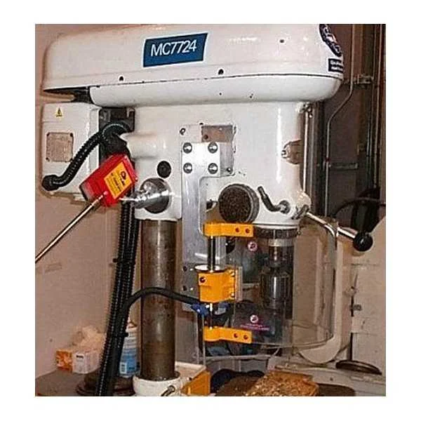 SAFETY GUARD IN POLYCARBONATE FOR SPINDLE OF DRILLING MACHINE WITH OR WITHOUT MICROSWITCH - TYPE TR6 - Repar2