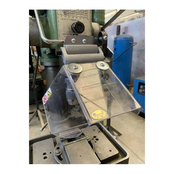 SAFETY GUARD IN POLYCARBONATE FOR SPINDLE OF DRILLING MACHINE WITH OR WITHOUT MICROSWITCH - TYPE TR8 DS - Reapr2