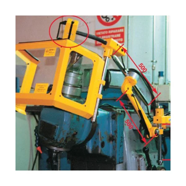 SAFETY GUARD FOR VERTICAL SPINDLE OF MILLING MACHINE ON ARM WITH TRIPLE MICROSWITCH - TYPE BAF - Repar2
