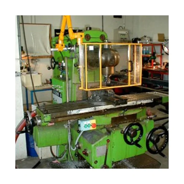 Vertical polycarbonate milling spindle guard on articulated arm with 2 microswitches and LED lighting - type FB/L	 - Repar2