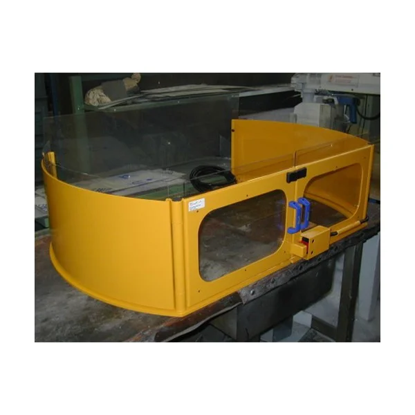 SAFETY GUARD FOR TABLE OF MILLING MACHINE WITH DOUBLE WITH OPENING FOR VICE (TYPE FTM) OR WITHOUT (TYPE FT) - Repar2