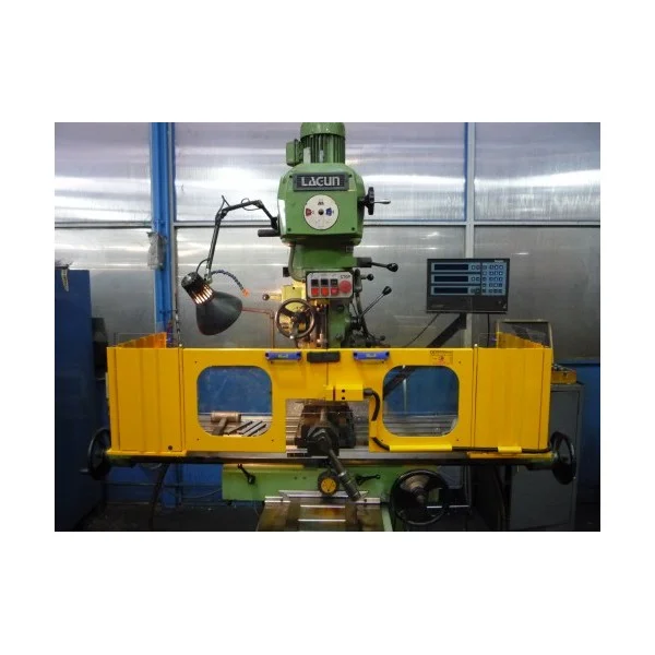 SAFETY GUARD FOR TABLE OF MILLING MACHINE WITH DOUBLE WITH OPENING FOR VICE (TYPE FTM) OR WITHOUT (TYPE FT) - Repar2