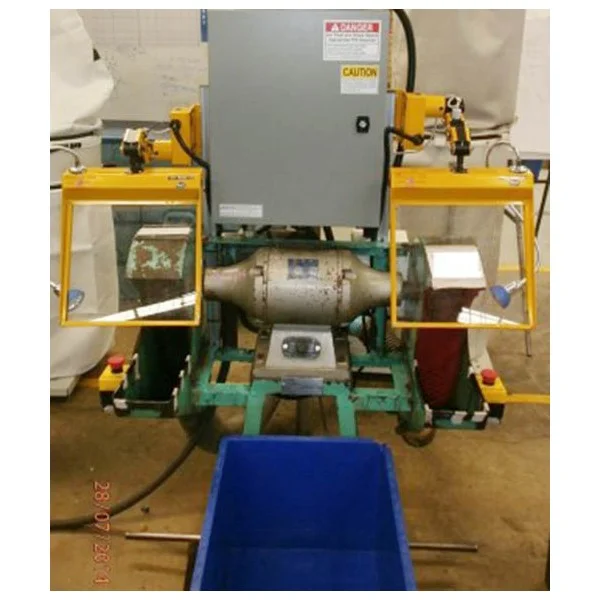 Grinder guard with or without LED light and microswitch - type MO - Repar2