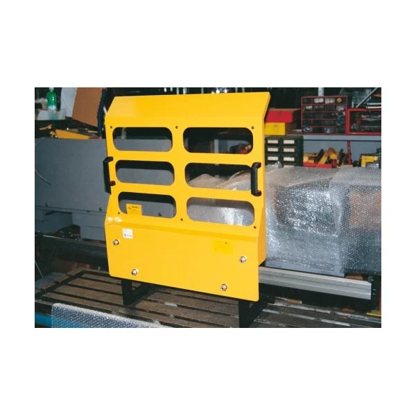 Protection for surface or cylindrical grinding machines with single (type PR) or double sliding door (type PR/3) and microswitch - Repar2