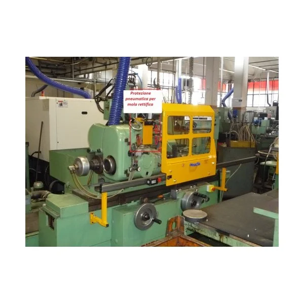 Protection for surface or cylindrical grinding machines with single (type PR) or double sliding door (type PR/3) and microswitch - Repar2