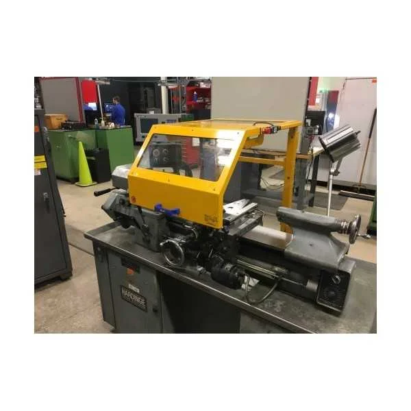 SAFETY GUARD FOR SMALL LATHES FIXED ON PEDESTAL WITH POLYCARBONATE SCREEN AND MICROSWITCH - TYPE MINOR FIX - Repar2