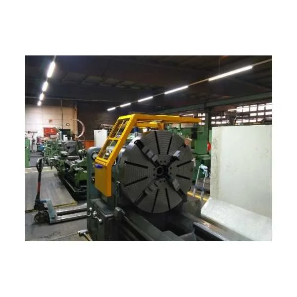 SLDING SAFETY GUARD FOR CHUCK OF LATHE IN POLYCARBONATE OR LAMINATED GLASS WITH MICROSWITCH - TYPE MAJOR - Repar2