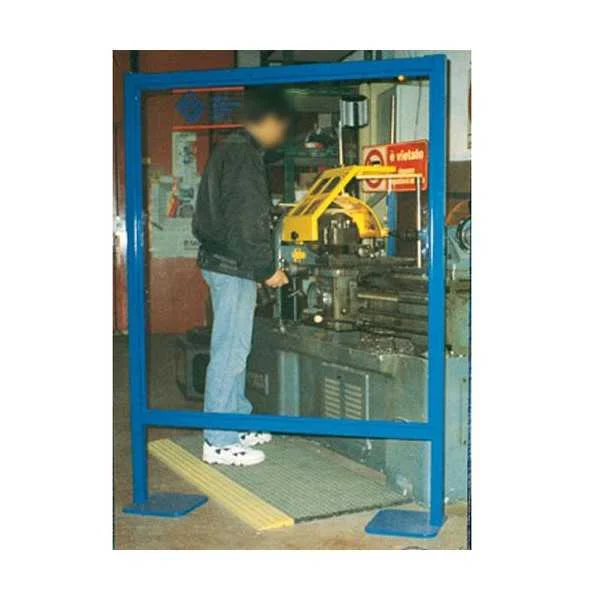 MOVABLE REAR SAFETY GUARD FOR LATHE WITH STEEL FRAME AND POLYCARBONATE - TYPE OM - Repar2