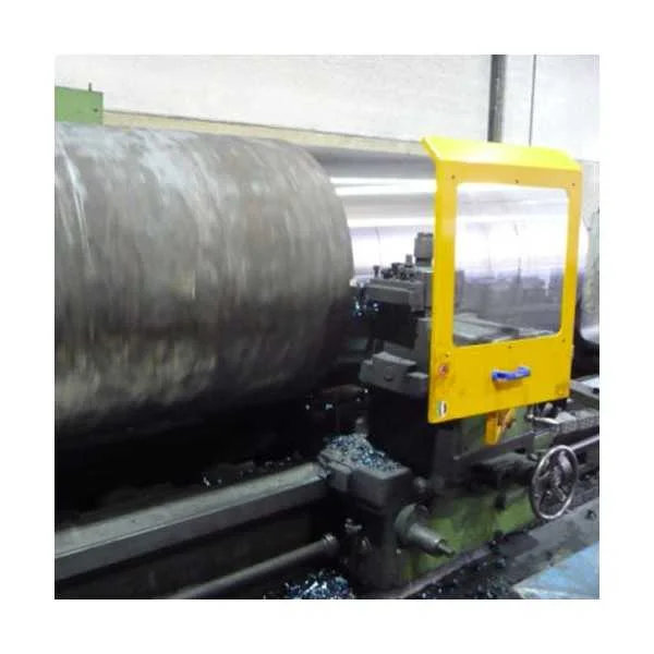 SAFETY GUARD FOR SADDLE OF LATHE WITH REAR FITTING WITH OR WITHOUT MICROSWITCH AND COOLANT HOSE - TYPE TC - Repar2