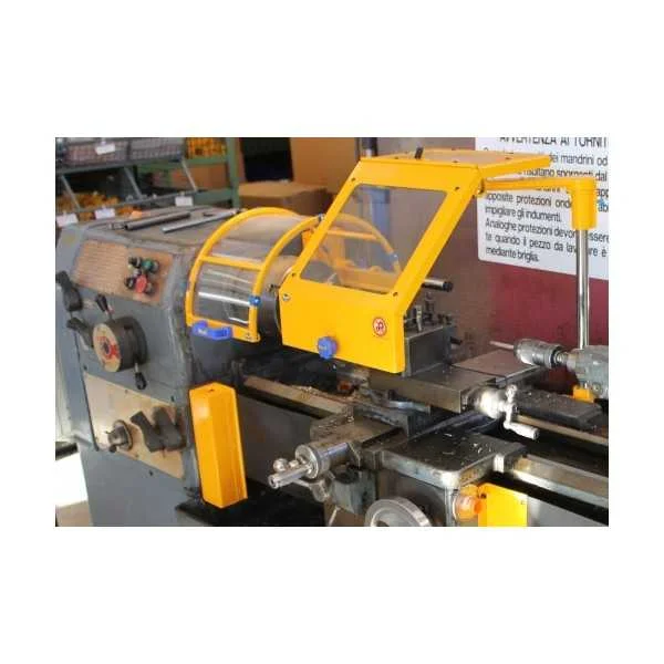 SAFETY GUARD FOR CHUCK OF LATHE IN POLYCARBONATE WITH MICROSWITCH - TYPE TF - Repar2
