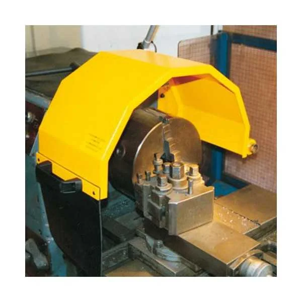 SAFETY GUARD FOR CHUCK OF LATHE IN METAL WITH MICROSWITCH - TYPE TFM - Repar2