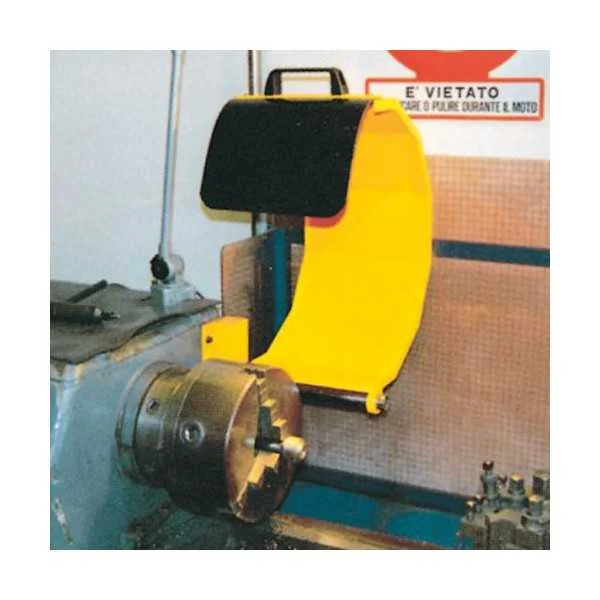 SAFETY GUARD FOR CHUCK OF LATHE IN METAL WITH MICROSWITCH - TYPE TFM - Repar2
