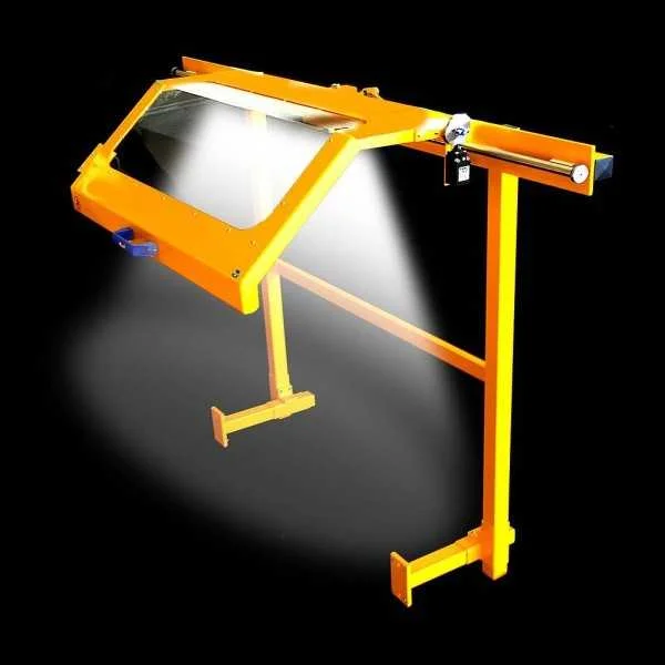 Safety guard for wood turning lathe - type TWOOD - Repar2