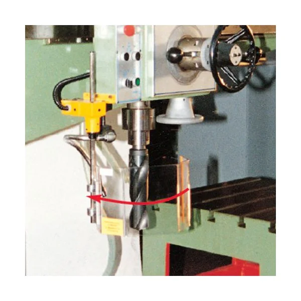 GARDE DE SECURITE EN POLYCARBONATE POUR BROCHE DE PERCEUSE AVEC OU SANS MICROSWITCH - TYPE TR [FGHIJK] - Repar2