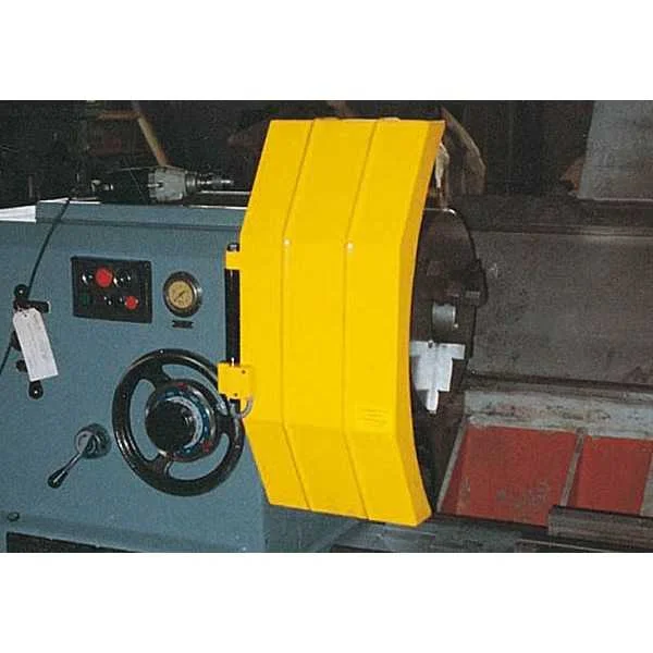DOUBLE SAFETY GUARD FOR CHUCK OF LATHE WITH MICROSWITCH - TYPE LA - Repar2