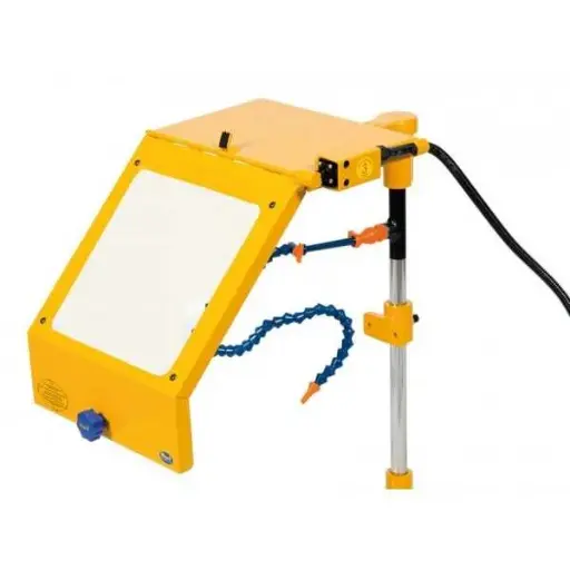SAFETY GUARD FOR SADDLE OF LATHE WITH REAR FITTING WITH OR WITHOUT MICROSWITCH AND COOLANT HOSE - TYPE TC - Repar2