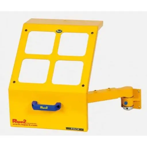 SAFETY GUARD FOR SADDLE OF LATHE WITH FRONTAL FITTING WITH OR WITHOUT MICROSWITCH - TYPE TC FRONT FITTING - Repar2