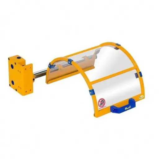 DISPOSITIF DE SÉCURITÉ POUR LA CHAINE DE LATHE EN POLYCARBONATE AVEC MICROSWITCH - TYPE TF - Repar2