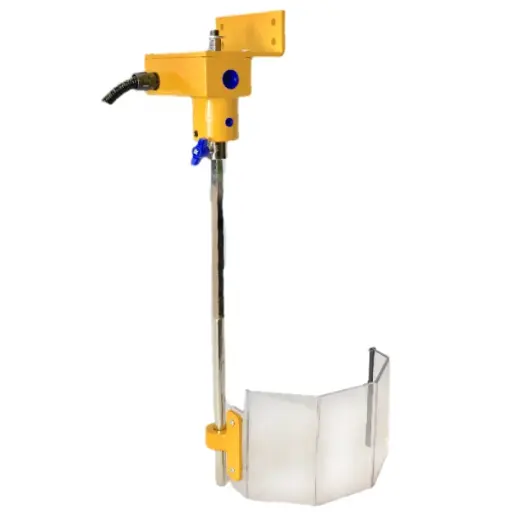 SAFETY GUARD IN POLYCARBONATE FOR SPINDLE OF DRILLING MACHINE WITH OR WITHOUT MICROSWITCH - TYPE TR2 - Repar2