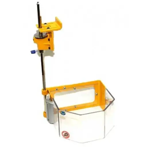 VEILIGHEIDSWAARSCHUWING IN POLYCARBONAAT VOOR SPIL VAN BOORMACHINE MET OF ZONDER MICROSWITCH - TYPE TR [T2T] - Repar2